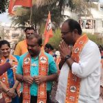 ‘म्हसरूळ परिसराचे घडवू या भविष्य….चला विजयी करु या धनुष्य’