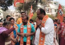 ‘म्हसरूळ परिसराचे घडवू या भविष्य….चला विजयी करु या धनुष्य’